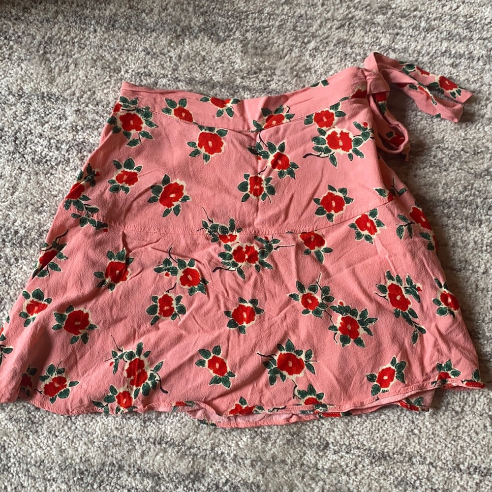 Topshop Floral Skirt